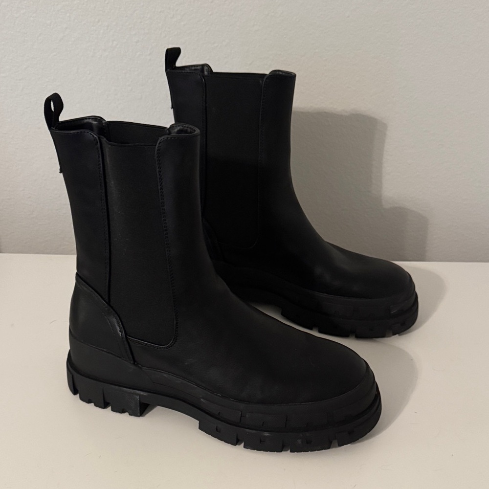 Zara Black Men's Boots